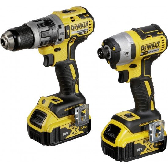 Dewalt DCK266P2 Σετ Κρουστικό Δραπανοκατσάβιδο & Παλμικό Κατσαβίδι 18V με 2 Μπαταρίες 5Ah και Θήκη Dewalt DCK266P2 Σετ Κρουστικό Δραπανοκατσάβιδο & Παλμικό Κατσαβίδι 18V με 2 Μπαταρίες 5Ah και Θήκη
