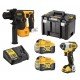 Dewalt DCK2104P2T Σετ Παλμικό Κατσαβίδι & Πιστολέτο 12V με 2 Μπαταρίες 5Ah και Θήκη Dewalt DCK2104P2T Σετ Παλμικό Κατσαβίδι & Πιστολέτο 12V με 2 Μπαταρίες 5Ah και Θήκη