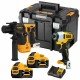 Dewalt DCK2104P2T Σετ Παλμικό Κατσαβίδι & Πιστολέτο 12V με 2 Μπαταρίες 5Ah και Θήκη Dewalt DCK2104P2T Σετ Παλμικό Κατσαβίδι & Πιστολέτο 12V με 2 Μπαταρίες 5Ah και Θήκη