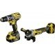 Dewalt DCK2080P2T Σετ Γωνιακός Τροχός & Κρουστικό Δραπανοκατσάβιδο 18V με 2 Μπαταρίες 5Ah και Θήκη Dewalt DCK2080P2T Σετ Γωνιακός Τροχός & Κρουστικό Δραπανοκατσάβιδο 18V με 2 Μπαταρίες 5Ah και Θήκη