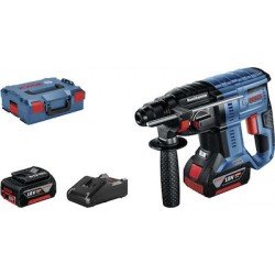 Bosch GBH 18V-21 Kit L-BOXX Κρουστικό Σκαπτικό Μπαταρίας 18V με SDS Plus