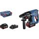 Bosch GBH 18V-21 Kit L-BOXX Κρουστικό Σκαπτικό Μπαταρίας 18V με SDS Plus Bosch GBH 18V-21 Kit L-BOXX Κρουστικό Σκαπτικό Μπαταρίας 18V με SDS Plus