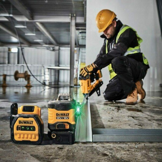 Dewalt DCE089D1G18-XE Αυτορυθμιζόμενο Γραμμικό Αλφάδι Laser Πράσινης Δέσμης Dewalt DCE089D1G18-XE Αυτορυθμιζόμενο Γραμμικό Αλφάδι Laser Πράσινης Δέσμης