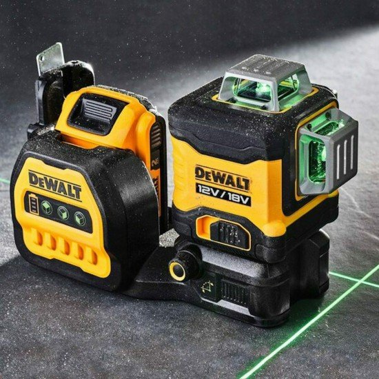 Dewalt DCE089D1G18-XE Αυτορυθμιζόμενο Γραμμικό Αλφάδι Laser Πράσινης Δέσμης Dewalt DCE089D1G18-XE Αυτορυθμιζόμενο Γραμμικό Αλφάδι Laser Πράσινης Δέσμης