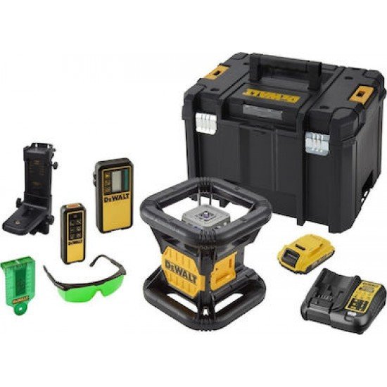 Dewalt DCE079D1G Αυτορυθμιζόμενο Περιστροφικό Αλφάδι Laser Πράσινης Δέσμης Dewalt DCE079D1G Αυτορυθμιζόμενο Περιστροφικό Αλφάδι Laser Πράσινης Δέσμης
