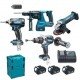 Makita DLX4104TJ1 Σετ Γωνιακός Τροχός & Κρουστικό Δραπανοκατσάβιδο & Παλμικό Κατσαβίδι & Πιστολέτο 18V με 3 Μπαταρίες 5Ah και Θήκη Makita DLX4104TJ1 Σετ Γωνιακός Τροχός & Κρουστικό Δραπανοκατσάβιδο & Παλμικό Κατσαβίδι & Πιστολέτο 18V με 3 Μπαταρίες 5Ah και Θήκη