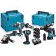 Makita DLX4104TJ1 Σετ Γωνιακός Τροχός & Κρουστικό Δραπανοκατσάβιδο & Παλμικό Κατσαβίδι & Πιστολέτο 18V με 3 Μπαταρίες 5Ah και Θήκη Makita DLX4104TJ1 Σετ Γωνιακός Τροχός & Κρουστικό Δραπανοκατσάβιδο & Παλμικό Κατσαβίδι & Πιστολέτο 18V με 3 Μπαταρίες 5Ah και Θήκη