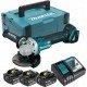 Makita Γωνιακός Τροχός Μπαταρίας Τροχός 125mm Μπαταρίας 3x5Ah DGA504RT3J Makita Γωνιακός Τροχός Μπαταρίας Τροχός 125mm Μπαταρίας 3x5Ah DGA504RT3J